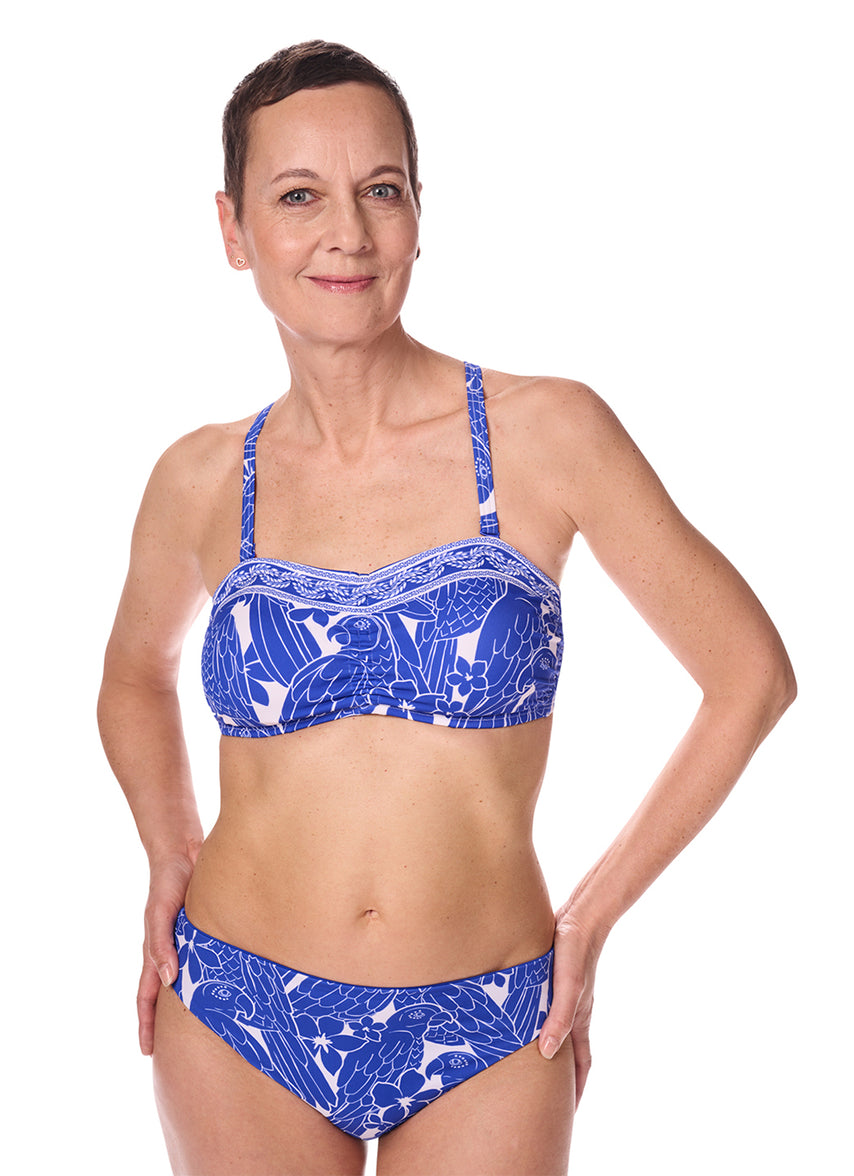 Women's Azores Mastectomy Bikini Bandeau Top (A/B/C Cup)