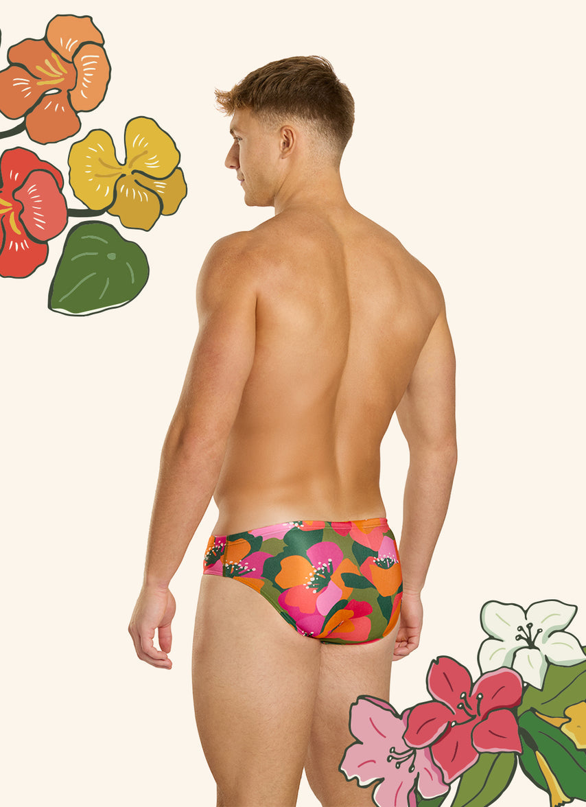 HydroLast Petal Pop Brief Swimsuit (26-40)