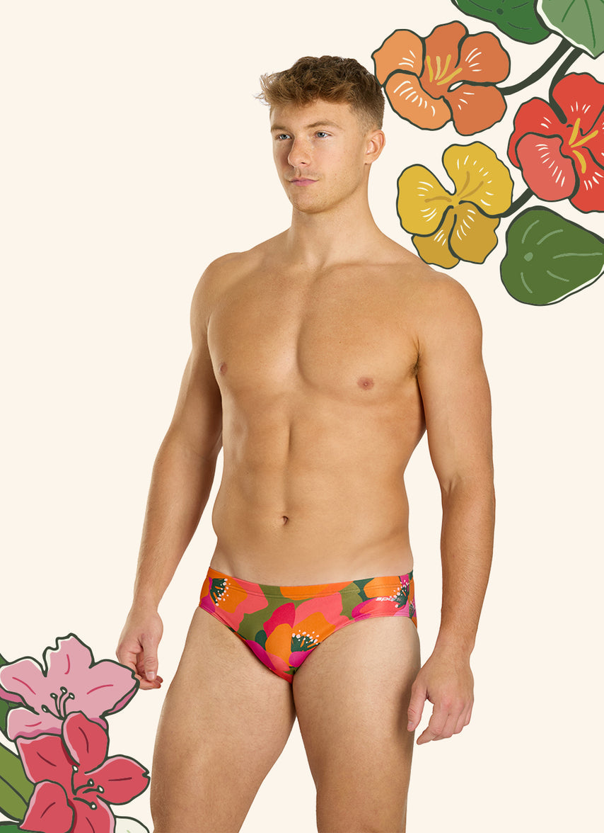 HydroLast Petal Pop Brief Swimsuit (26-40)