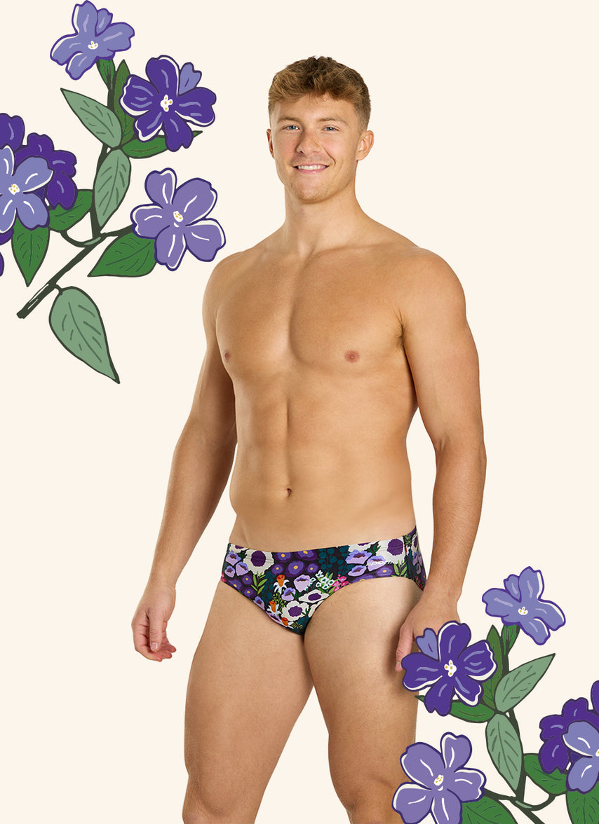 HydroLast Spring Meadow Brief Swimsuit (26-40)
