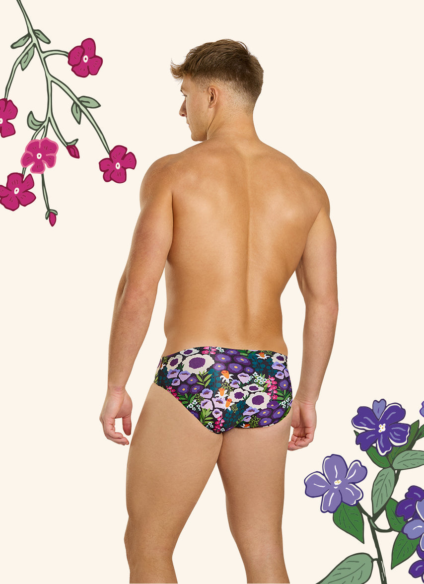 HydroLast Spring Meadow Brief Swimsuit (26-40)