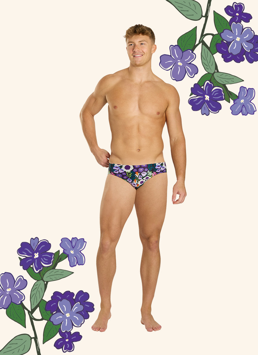 HydroLast Spring Meadow Brief Swimsuit (26-40)