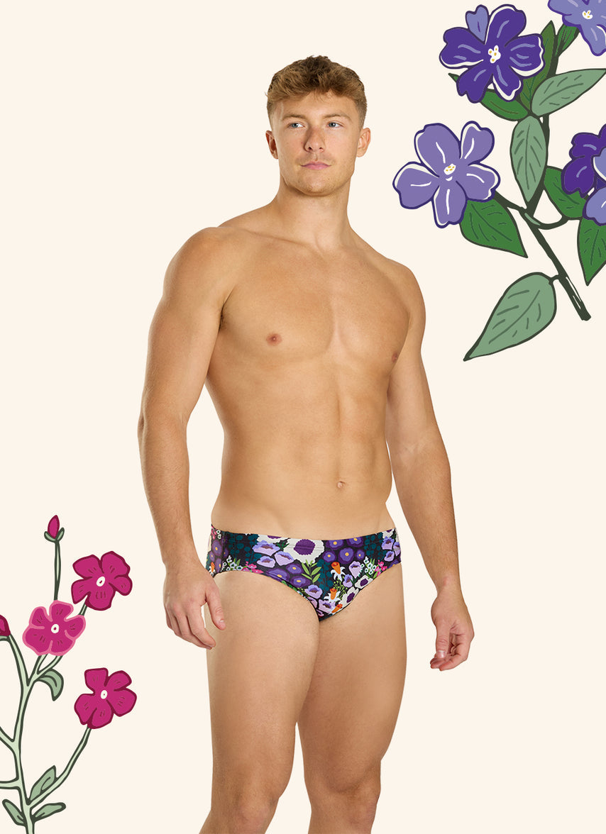HydroLast Spring Meadow Brief Swimsuit (26-40)