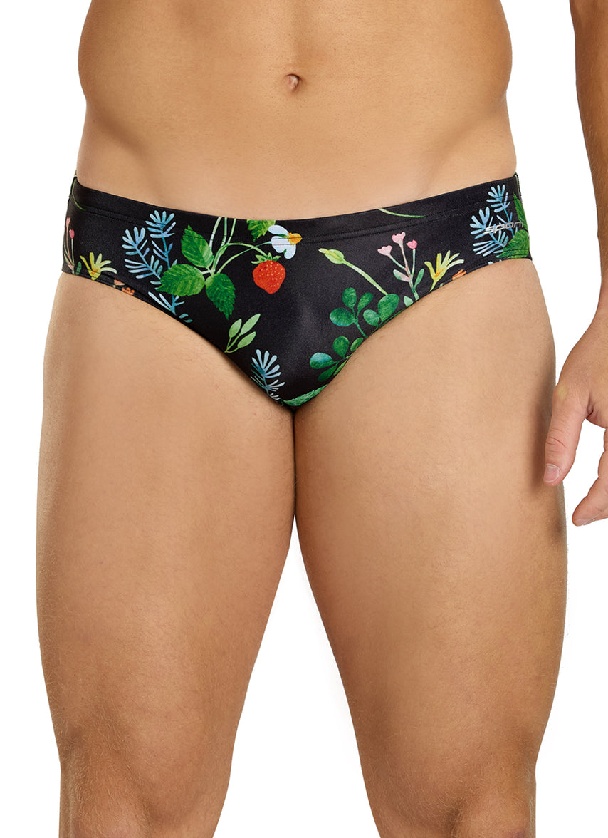 HydroLast Strawberry Fields Brief Swimsuit (26-40)