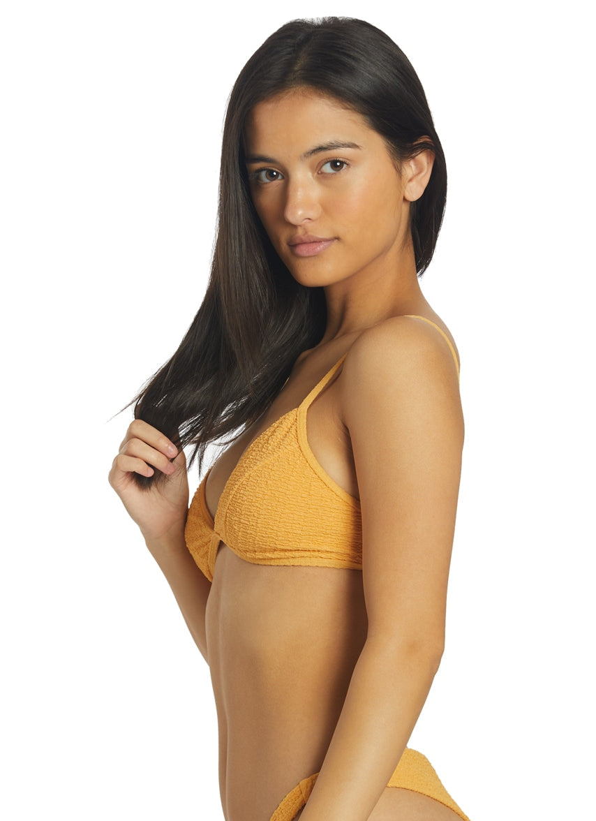 Women's So Dazed Charlie Fixed Triangle Bikini Top