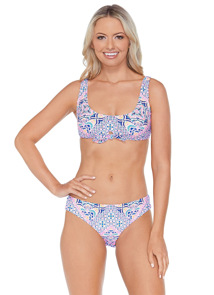 Women's La Jolla Shores Seashell Crop Bikini Top