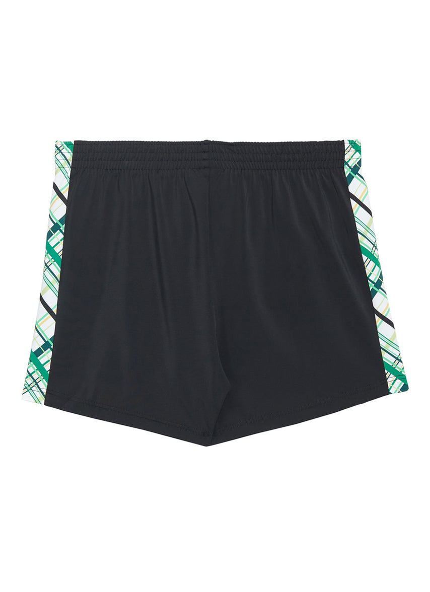 Men's Check Swim Trunks
