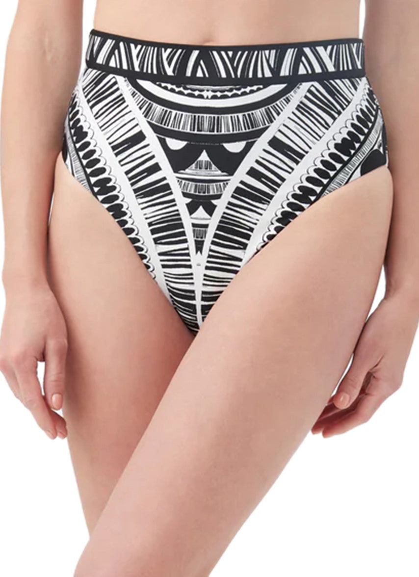 Womnen's Hula High Waisted Bikini Bottom