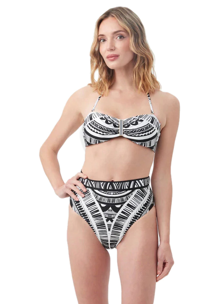Womnen's Hula High Waisted Bikini Bottom
