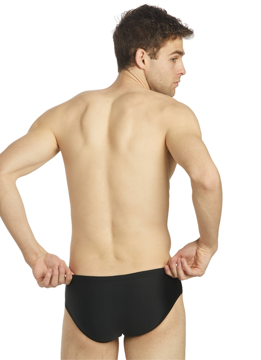 Solid Brief Swimsuit (22-44)