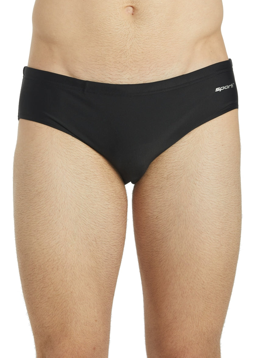 Solid Brief Swimsuit (22-44)