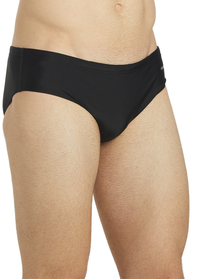 Solid Brief Swimsuit (22-44)