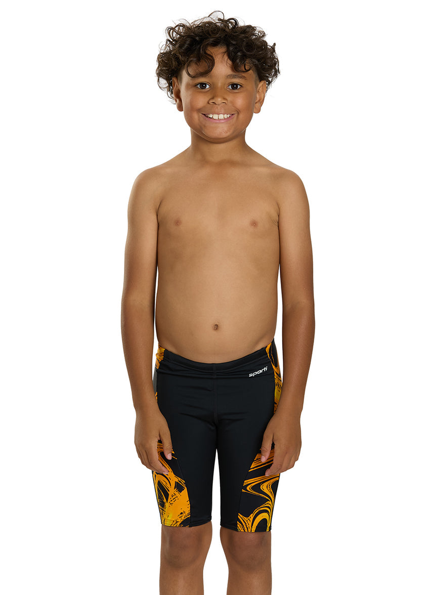 Light Wave Splice Jammer Swimsuit (22-44)