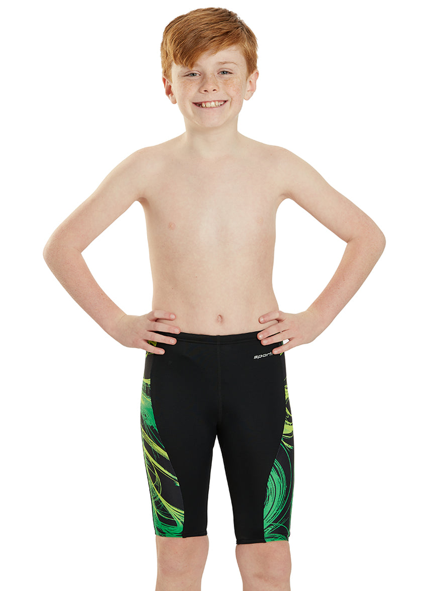 Light Wave Splice Jammer Swimsuit (22-44)