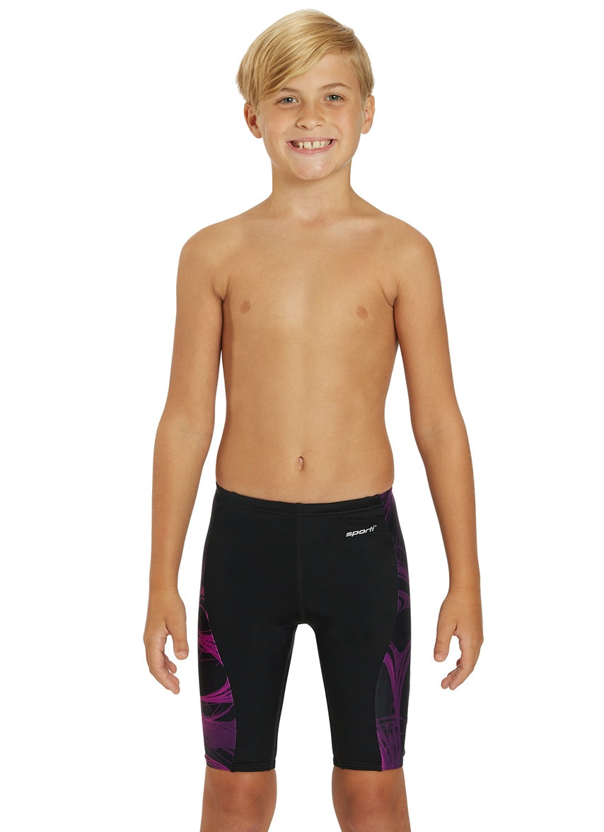 Light Wave Splice Jammer Swimsuit (22-44)