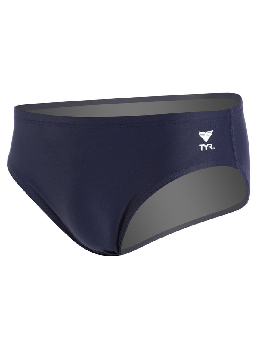 Men's TYReco Solid Racer Brief Swimsuit