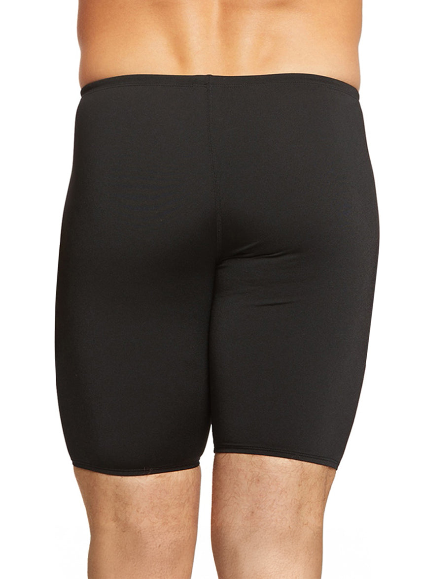 Poly Solid Jammer Swimsuit