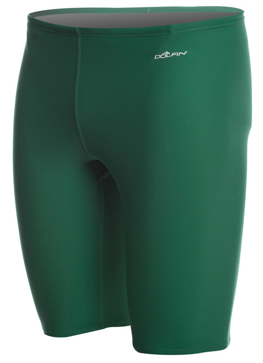 Poly Solid Jammer Swimsuit