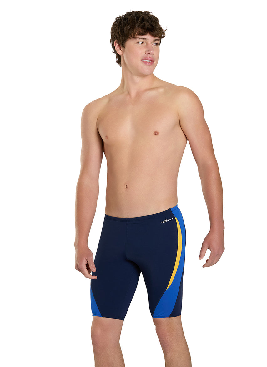 Men's Chloroban Color Block Jammer Swimsuit