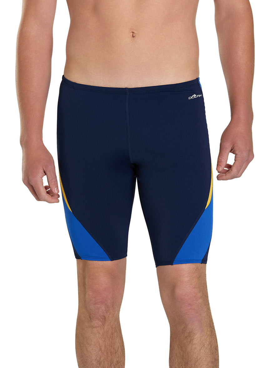Men's Chloroban Color Block Jammer Swimsuit