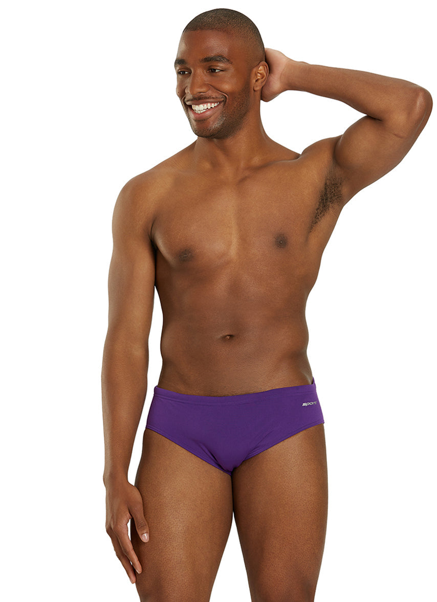 HydroLast Solid Brief Swimsuit (22-44)
