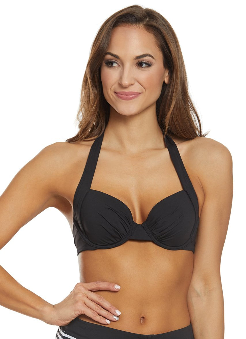 Pearl Solids Bikini Top (B-DD Cup)