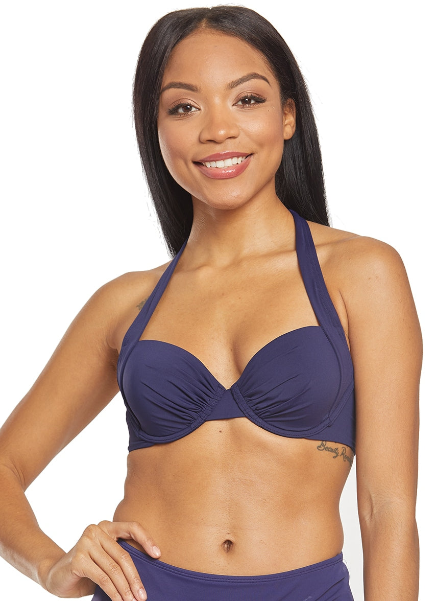 Pearl Solids Bikini Top (B-DD Cup)