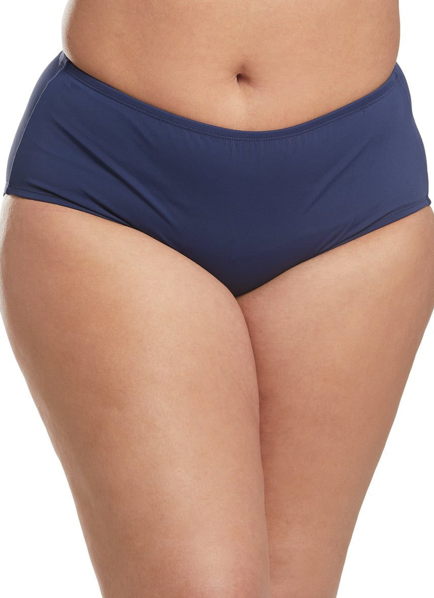 Plus Size Paloma Beach Chloe High Waisted Bikini Bottom