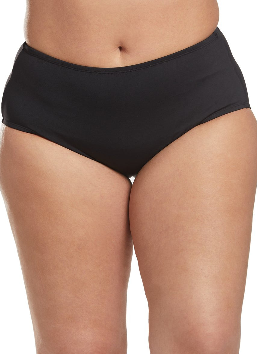 Plus Size Paloma Beach Chloe High Waisted Bikini Bottom