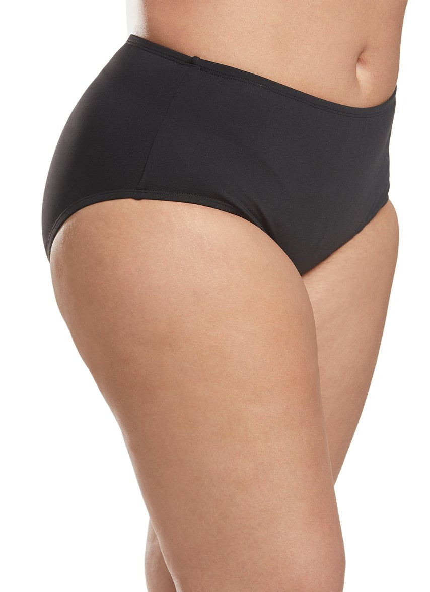 Plus Size Paloma Beach Chloe High Waisted Bikini Bottom