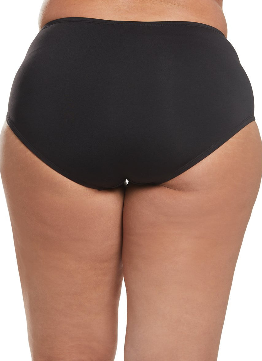 Plus Size Paloma Beach Chloe High Waisted Bikini Bottom