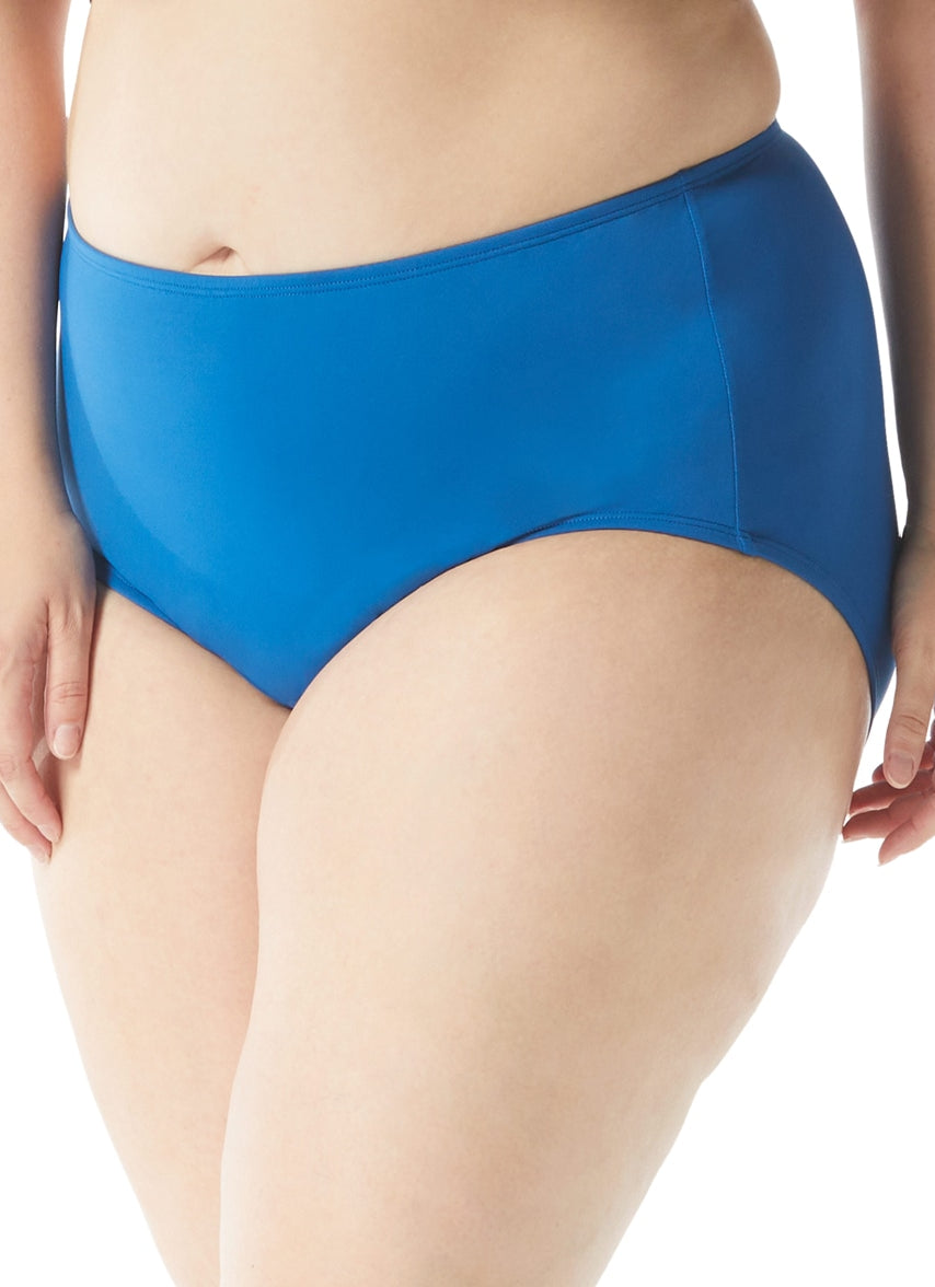 Plus Size Paloma Beach Chloe High Waisted Bikini Bottom