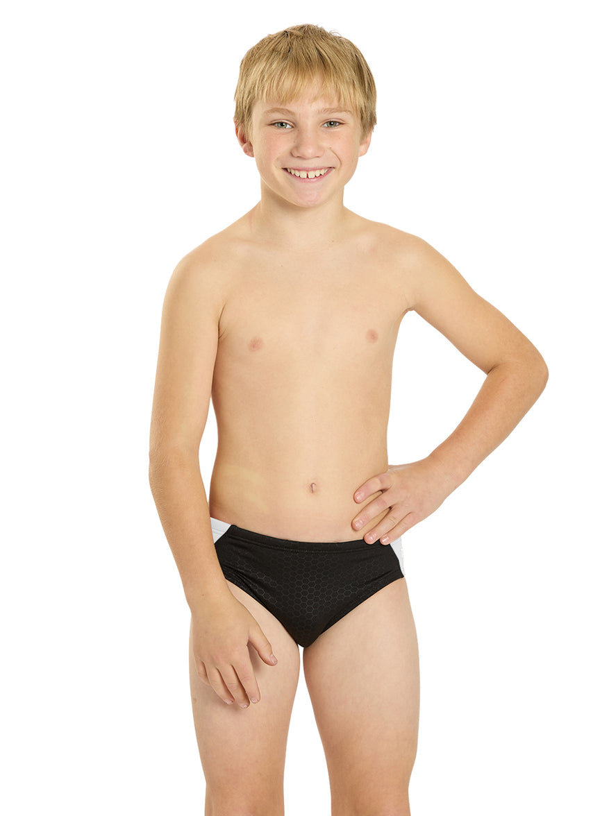 Men's Hexa Blade Racer Brief Swimsuit