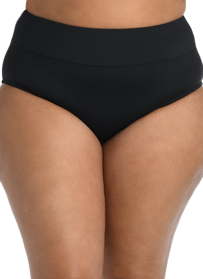Women's Plus Size Island Goddess High Waist Bikini Bottom
