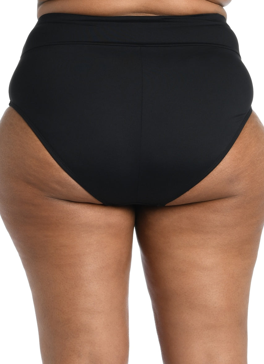 Women's Plus Size Island Goddess High Waist Bikini Bottom