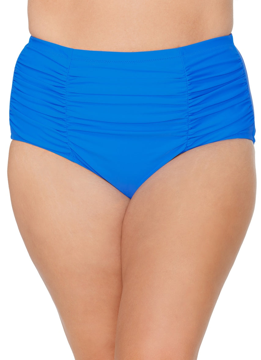 Women's Tranquilo Solids Costa Plus Size Bikini Bottom