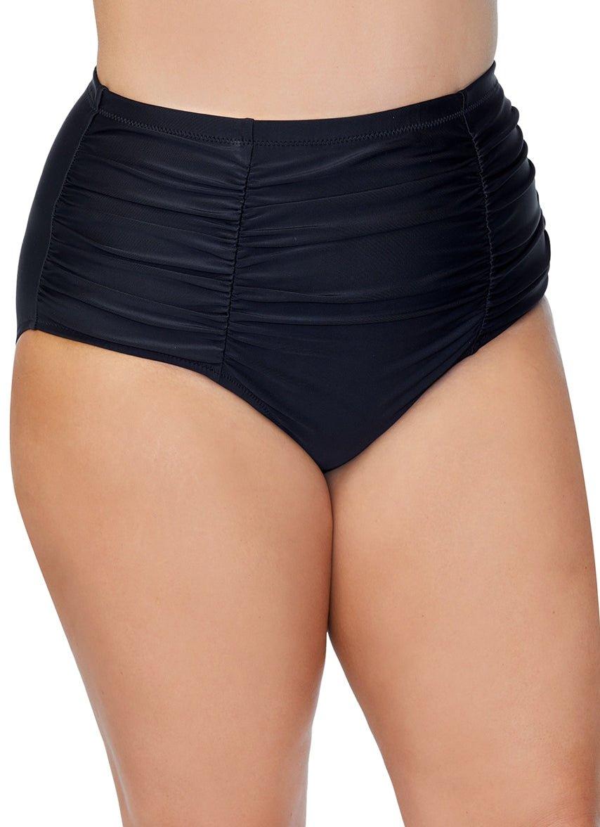 Women's Tranquilo Solids Costa Plus Size Bikini Bottom