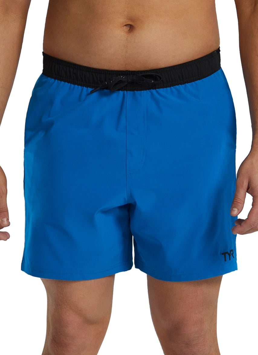 Men's Solid Skua  7" Volley Swim Trunks