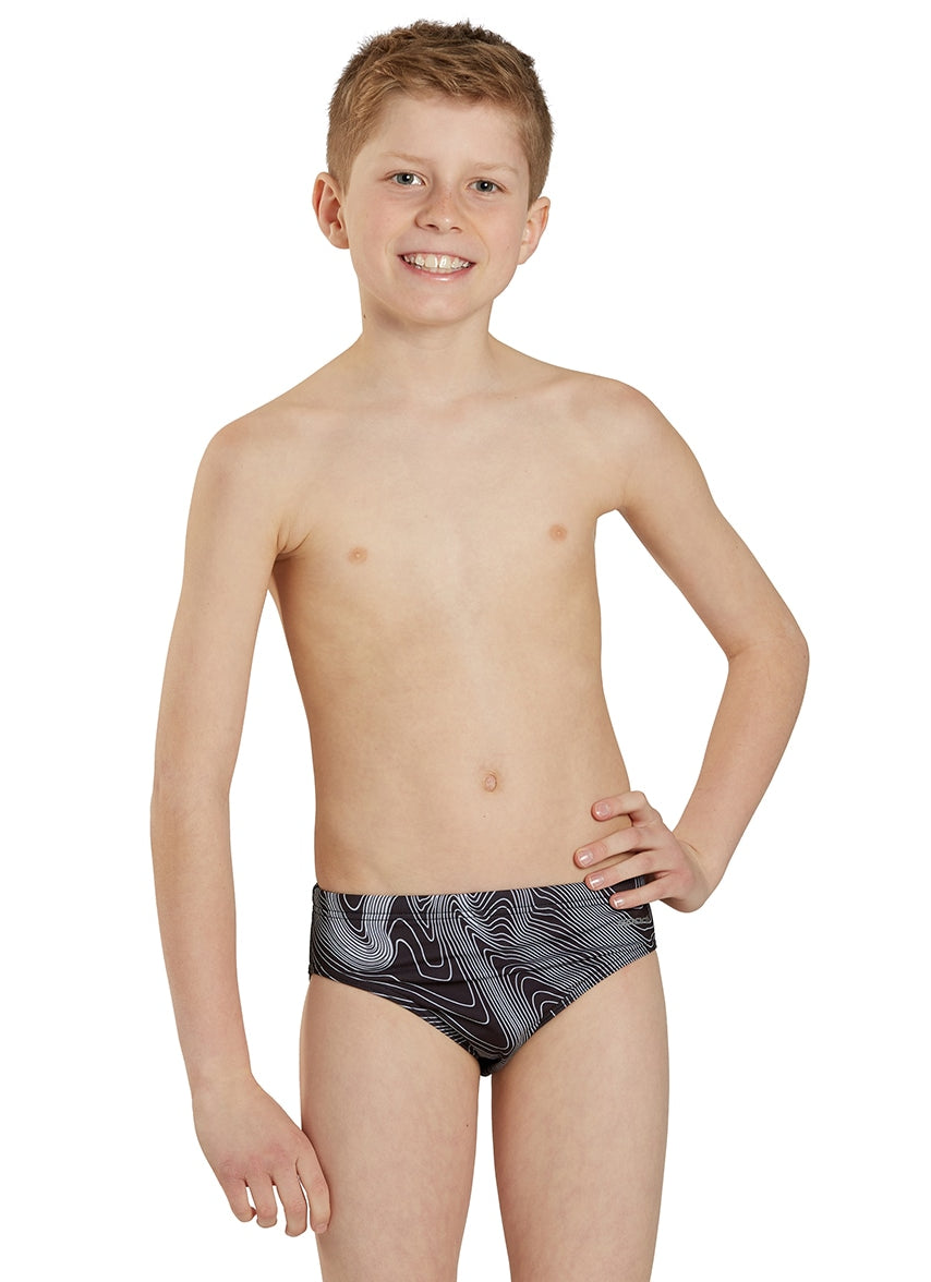 HydroLast Sonar Waves Brief Swimsuit (22-40)