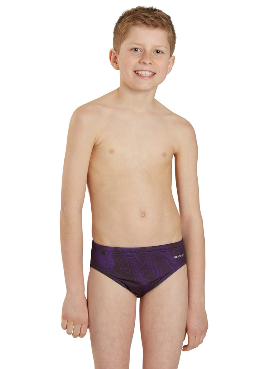 HydroLast Sonar Waves Brief Swimsuit (22-40)