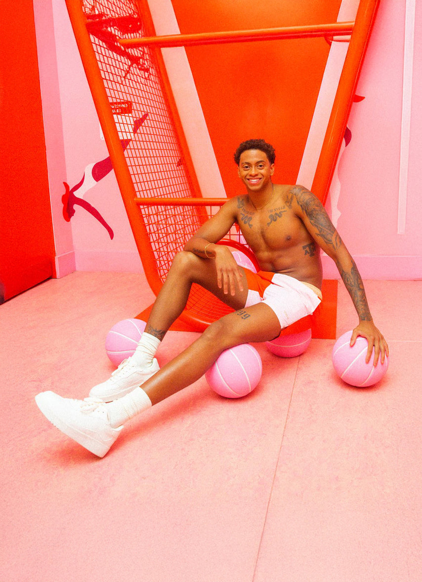 x Shaine Casas Cherry Lemonade 5'' Swim Trunk