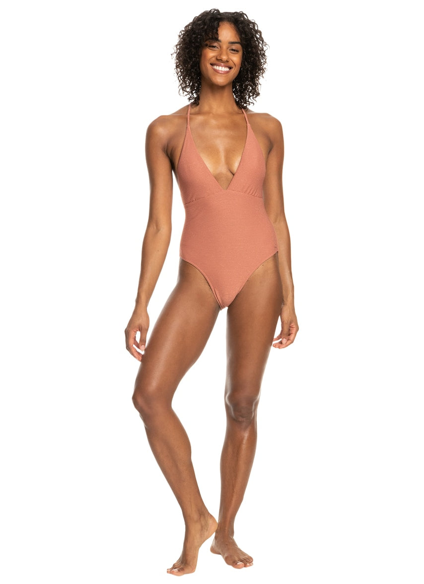 Women's Coconut Crew Strappy HL One Piece Swimsuit