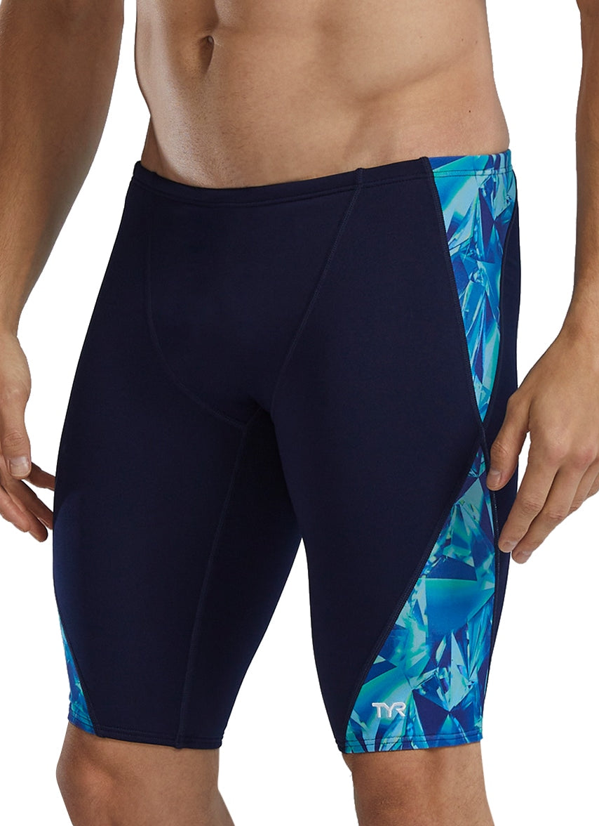 Men's Crystalized Durafast Elite Jammer Swimsuit
