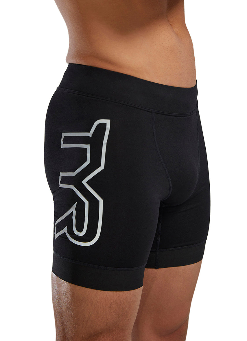 Men's Active Durafast Elite Large Logo 6.5 Jammer Swimsuit