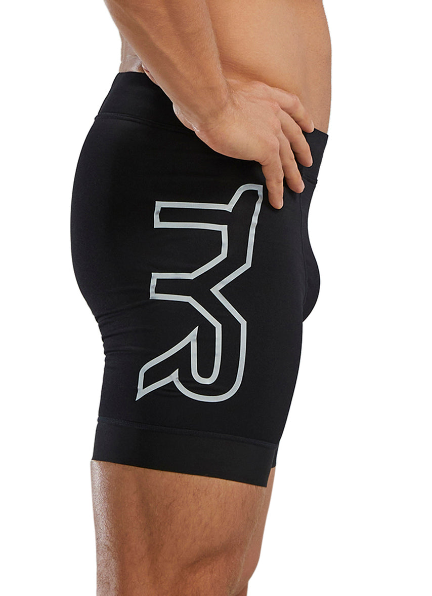 Men's Active Durafast Elite Large Logo 6.5 Jammer Swimsuit