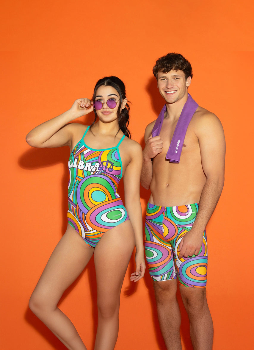 Groovy Zodiac Libra Jammer Swimsuit (24-40)