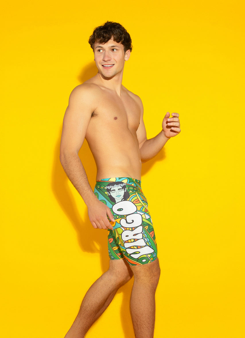 Groovy Zodiac Virgo Jammer Swimsuit (24-40)
