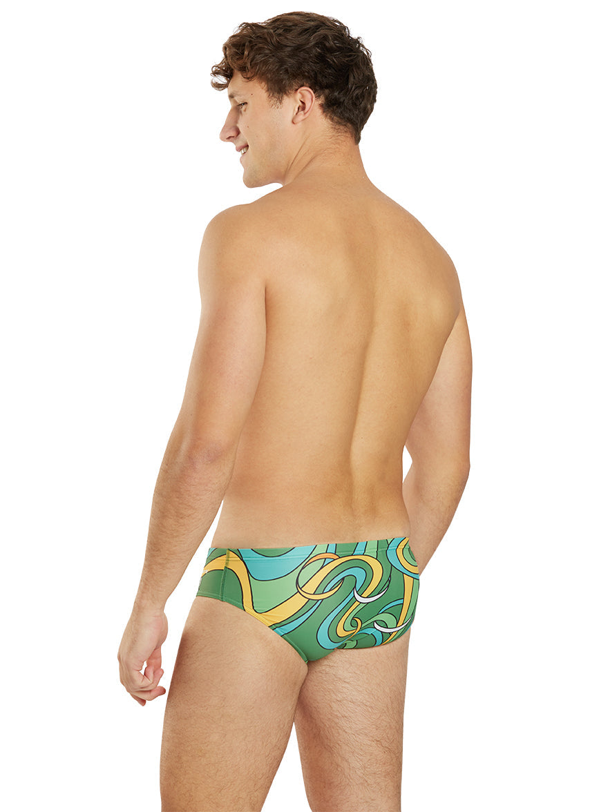 Groovy Zodiac Capricorn Brief Swimsuit (26-40)