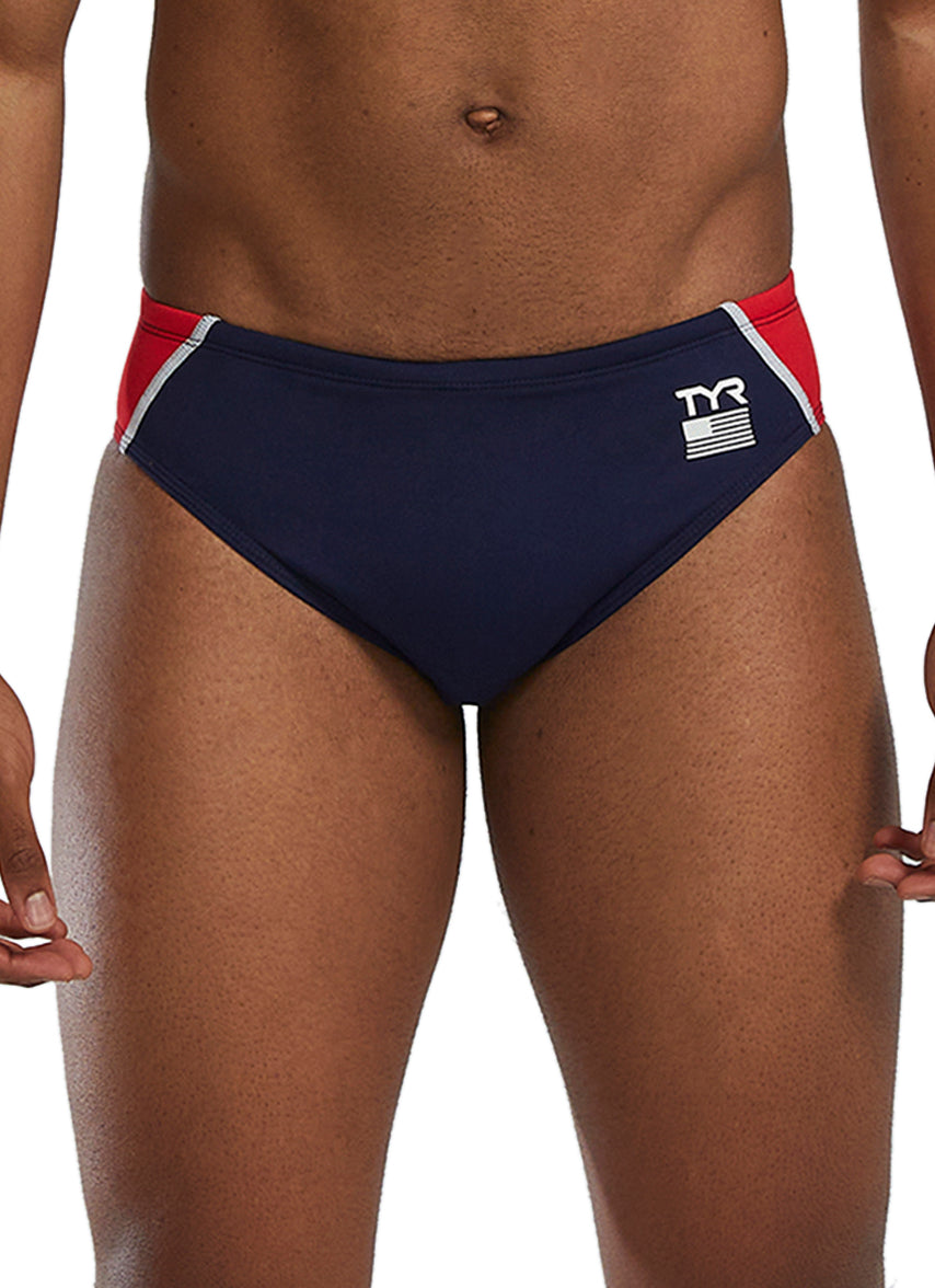 Men's USA Durafast Elite Brief Swimsuit