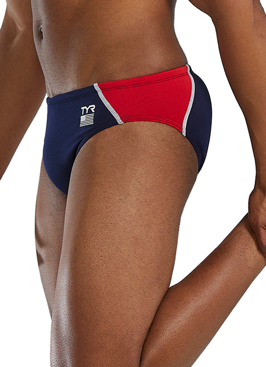 Men's USA Durafast Elite Brief Swimsuit